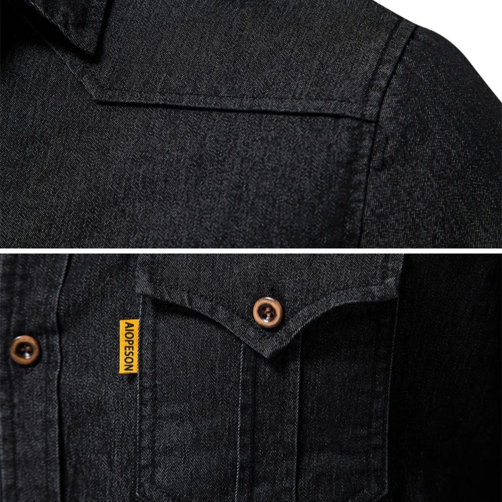 AdaptiveFit | Bomull Denim Skjorta