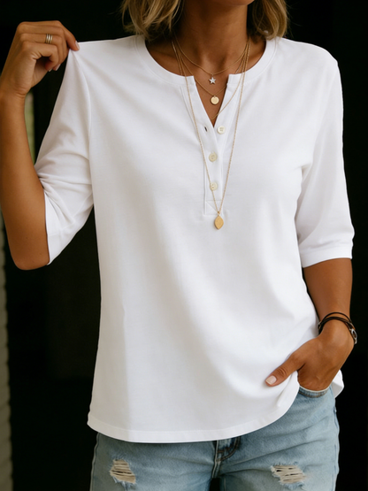 Henley | Avslappnad topp