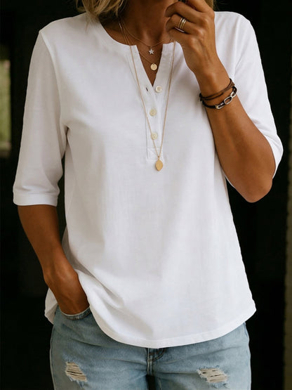 Henley | Avslappnad topp