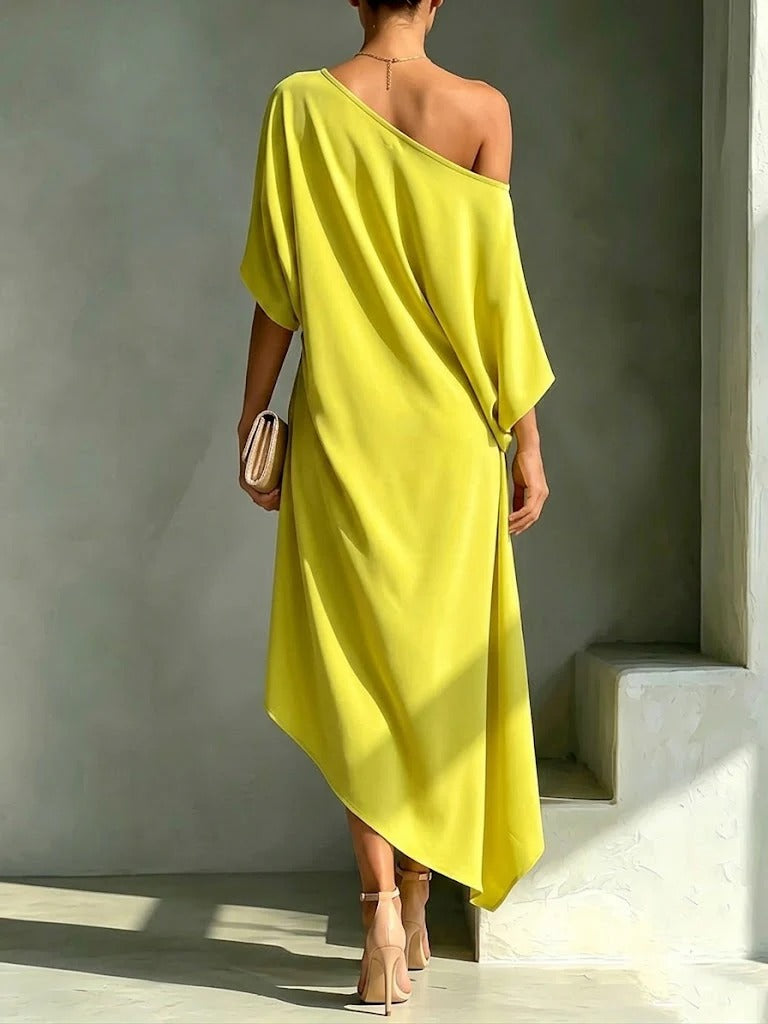 Camila | Elegant asymmetrisk klänning
